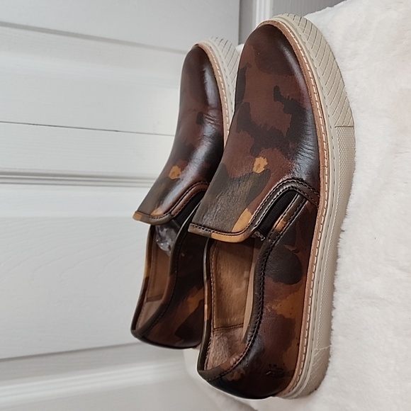 frye beacon leather sneaker